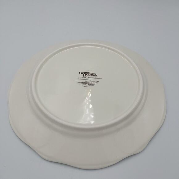 Better Homes & Gardens WINTER FOREST 8 3/4" Salad Plate - DEER/CARDINAL - Picture 2 of 3